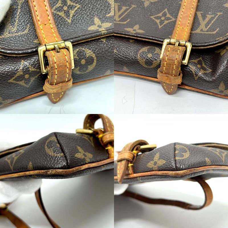 Louis Vuitton Pochette Marel M51159 Monogram Canvas Brown