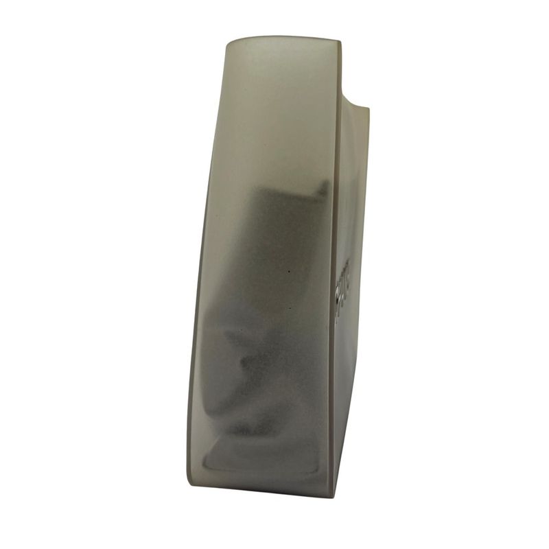 Chanel Shoulder Bag Logo Rubber Gray