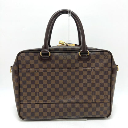 Louis Vuitton Handbag Ikar N23252 Damier Canvas Ebène Brown