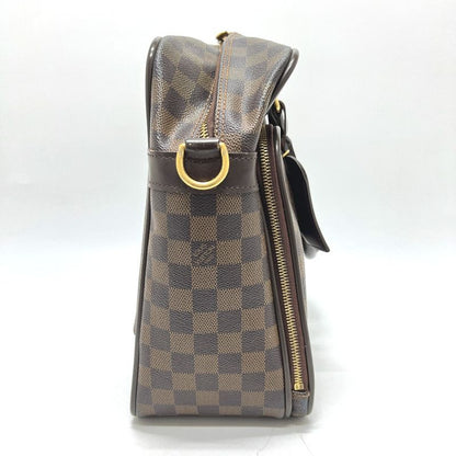 Louis Vuitton Handbag Ikar N23252 Damier Canvas Ebène Brown