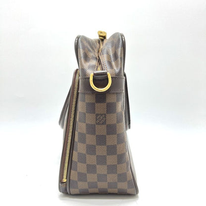 Louis Vuitton Handbag Ikar N23252 Damier Canvas Ebène Brown