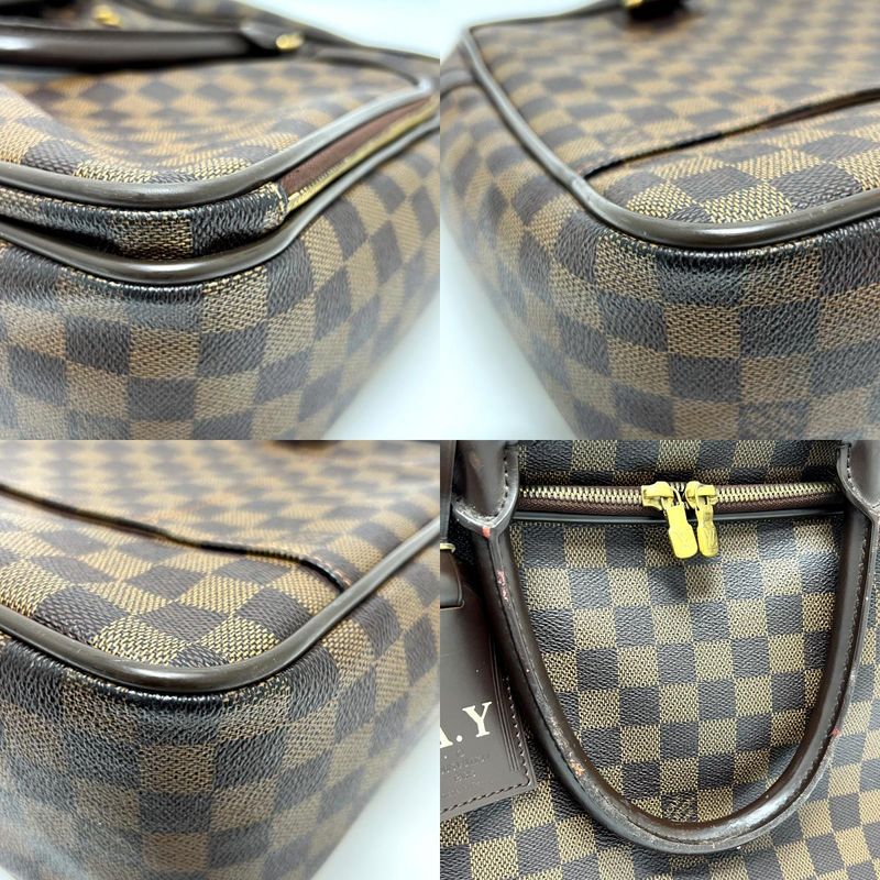 Louis Vuitton Handbag Ikar N23252 Damier Canvas Ebène Brown