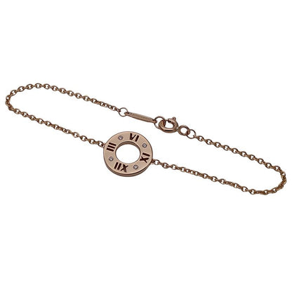 Tiffany & Co Tiffany & Co Bracelet Ladies Brand 750pg 4P Diamond Atlas Earrings