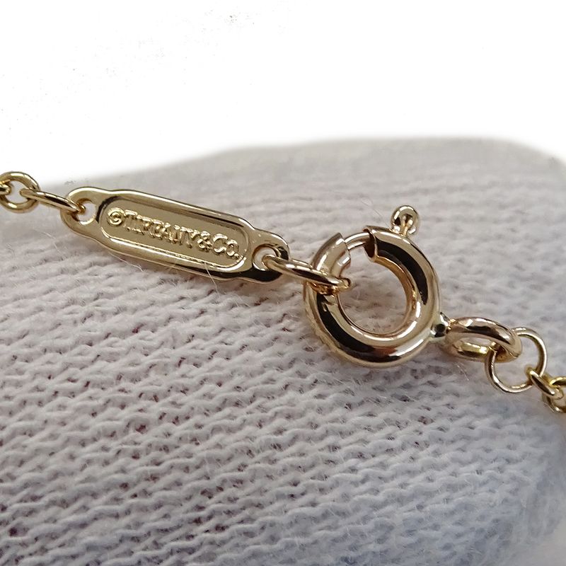 Tiffany & Co Tiffany & Co Bracelet Ladies Brand 750pg 4P Diamond Atlas Earrings