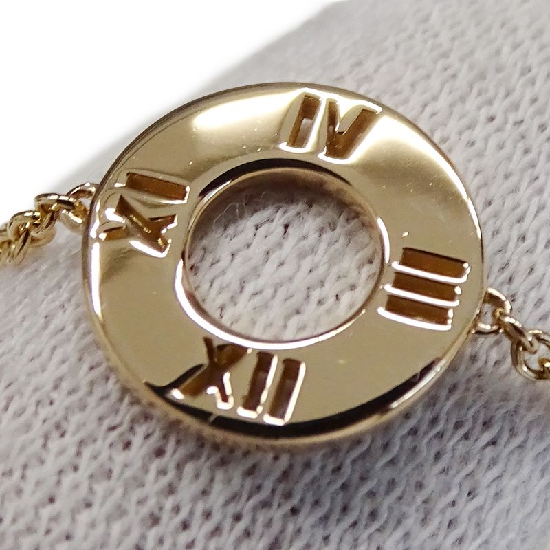 Tiffany & Co Tiffany & Co Bracelet Ladies Brand 750pg 4P Diamond Atlas Earrings