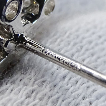 Tiffany & Co Tiffany & Co Earrings Ladies Brand Pt950 Diamond Sixteen Stone By