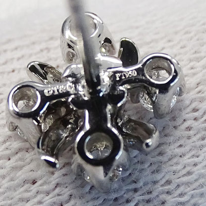Tiffany & Co Tiffany & Co Earrings Ladies Brand Pt950 Diamond Sixteen Stone By