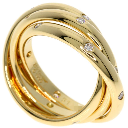 Cartier Constellation 3 Rings 18P Diamonds #51 Ring 18K Yellow Gold Ladies