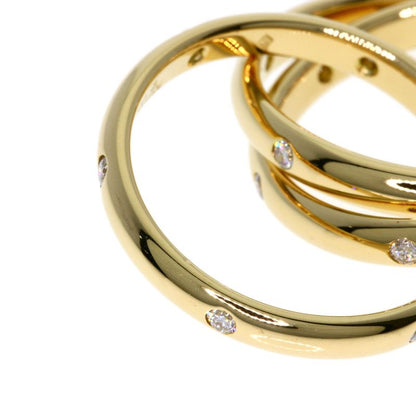 Cartier Constellation 3 Rings 18P Diamonds #51 Ring 18K Yellow Gold Ladies