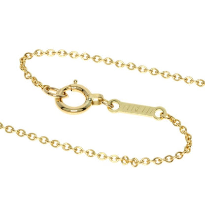 Tiffany & Co Open Heart Necklace 18K Yellow Gold Ladies