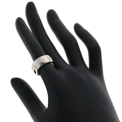 Cartier Happy Birthday #50 Ring - 18K White Gold Ladies