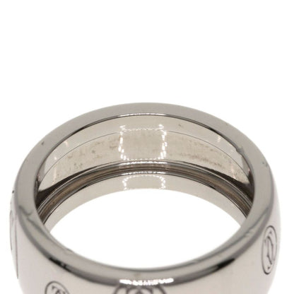 Cartier Happy Birthday #50 Ring - 18K White Gold Ladies