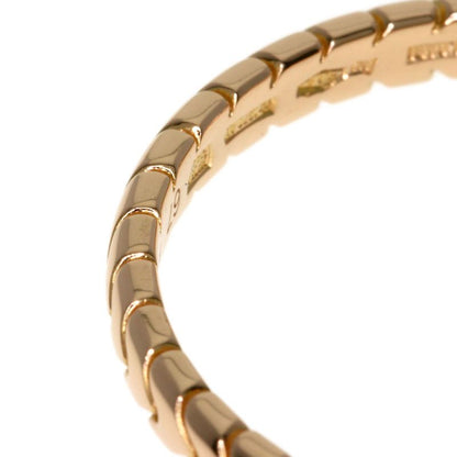 Bvlgari Bulgari Spiga Pear Ring #67 #73 Ring / Rings 18K Pink Gold Ladies