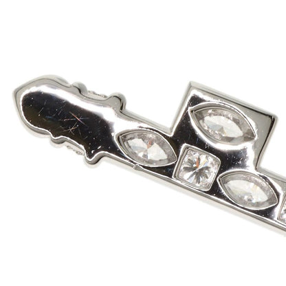 Tiffany & Co Bigtoria Key Diamond Necklace Pt950 Ladies