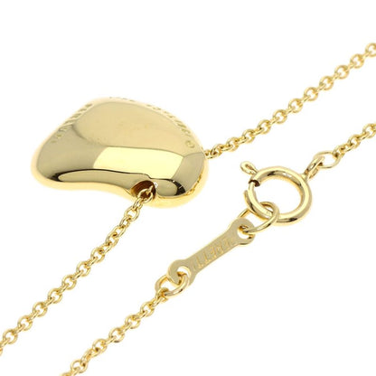Tiffany & Co Full Heart Diamond Necklace 18K Yellow Gold Ladies