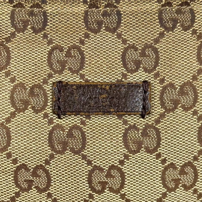 Gucci Sherry Line Mini Tote Bag Mini Handbag Brown GG Canvas