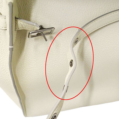 Celine Bag Women's Brand Handbag Shoulder Bag 2way Calf Big Bag Small Ivory