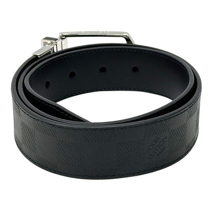 Louis Vuitton Belt Damier Infini Men's Brand Santur Scuff N'dah Reversible Onyx