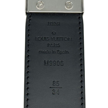 Louis Vuitton Belt Damier Infini Men's Brand Santur Scuff N'dah Reversible Onyx