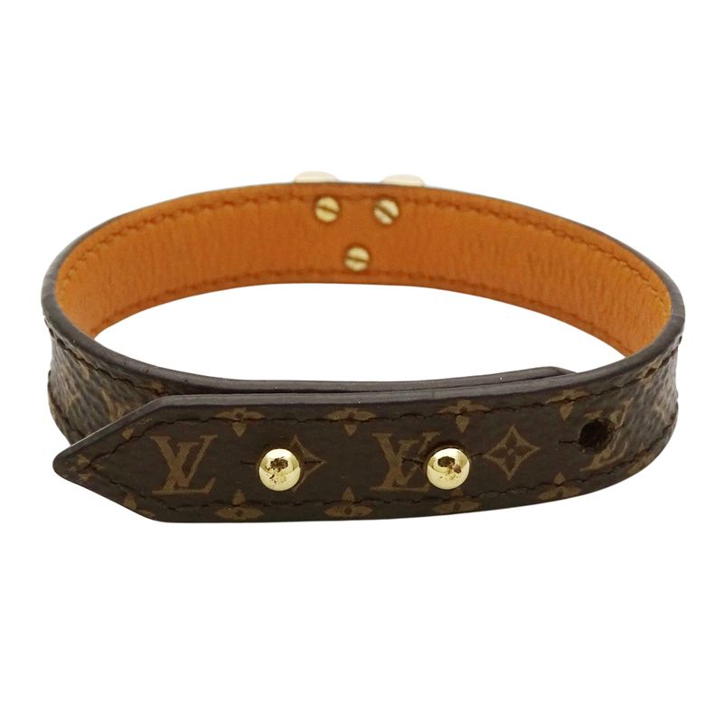 Louis Vuitton Bracelet Women's Brand Monogram Leather Bracelet - Escential V