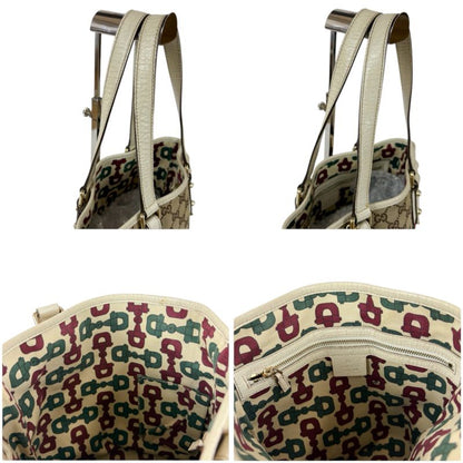 Gucci Sherry Line Mini Tote Handbag In GG Canvas Brown