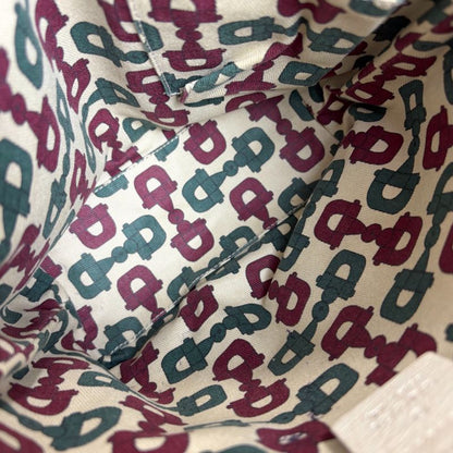 Gucci Sherry Line Mini Tote Handbag In GG Canvas Brown