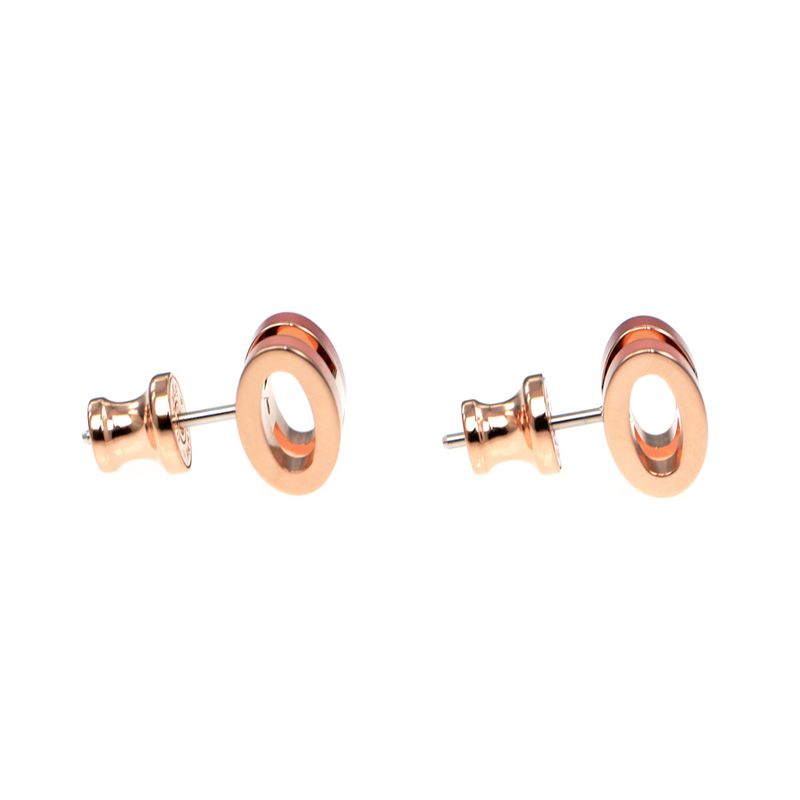 Hermes Earrings Pop Ash Cabas Le Pair Beauty Pink Rosegold Hardware