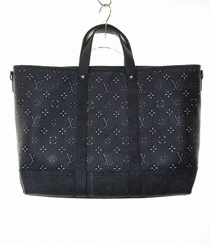 Louis Vuitton Trolley Tote M21371 2WAY Shoulder Monogram Cowhide Leather Black