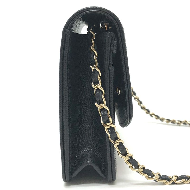 Chanel Shoulder Bag Métiers D'art Collection Coco Calfskin Black