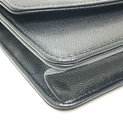 Chanel Shoulder Bag Métiers D'art Collection Coco Calfskin Black