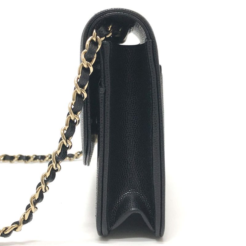 Chanel Shoulder Bag Métiers D'art Collection Coco Calfskin Black