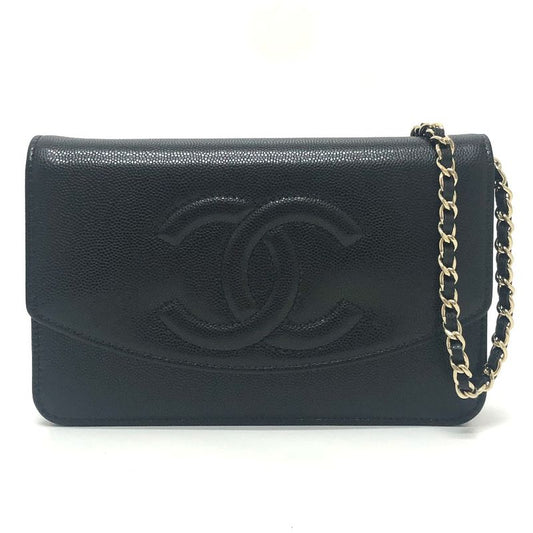 Chanel Shoulder Bag Métiers D'art Collection Coco Calfskin Black