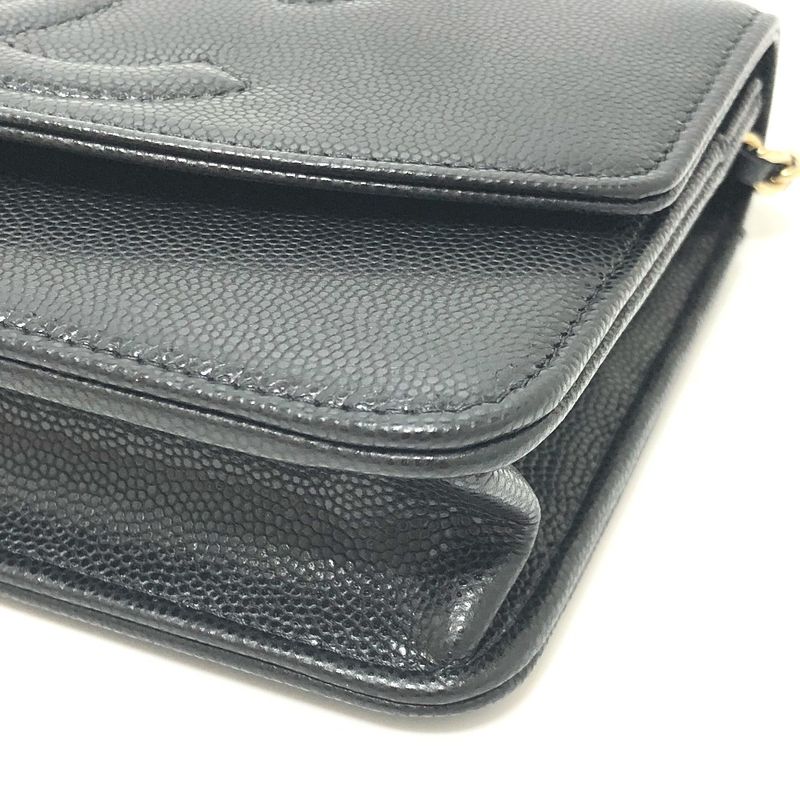 Chanel Shoulder Bag Métiers D'art Collection Coco Calfskin Black