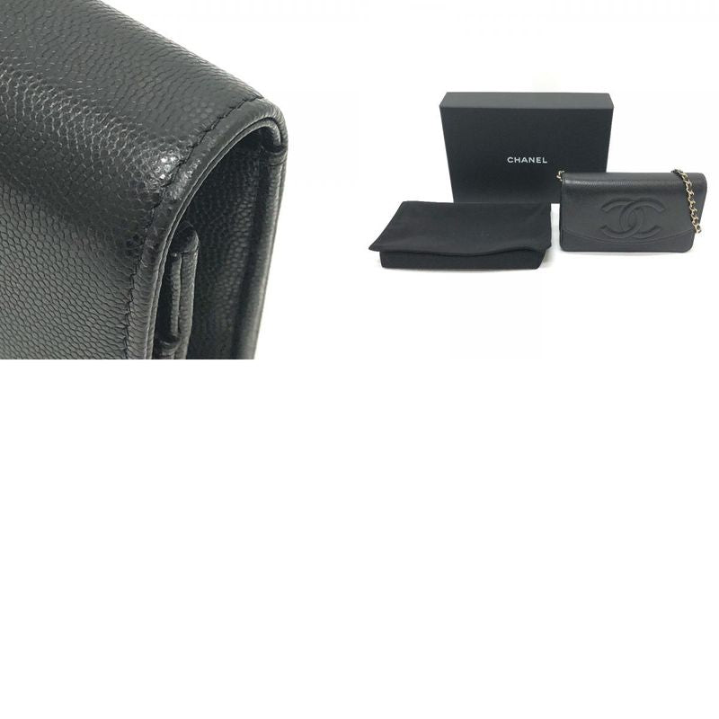 Chanel Shoulder Bag Métiers D'art Collection Coco Calfskin Black