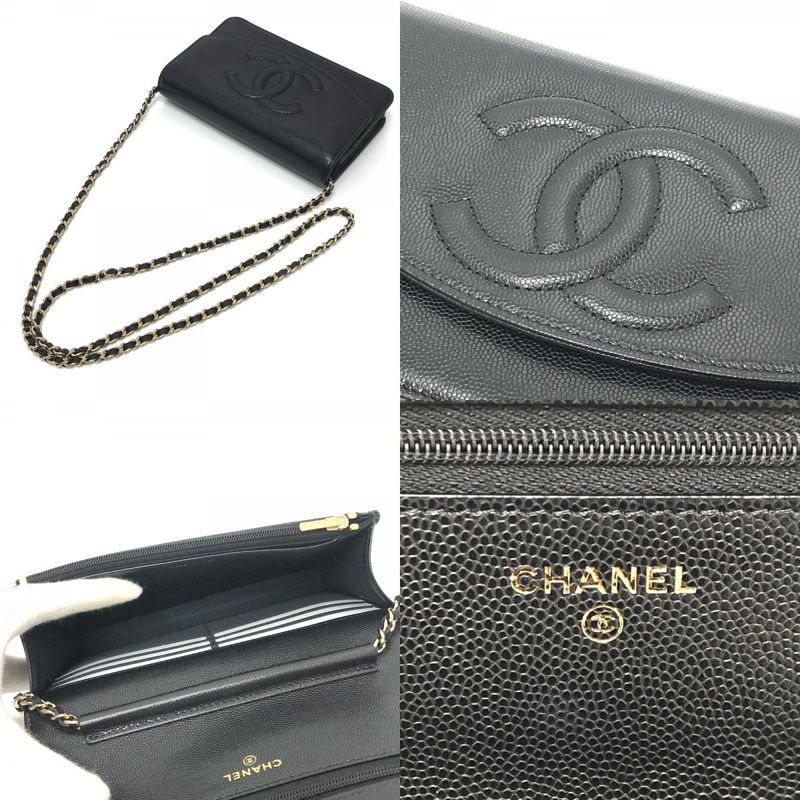 Chanel Shoulder Bag Métiers D'art Collection Coco Calfskin Black