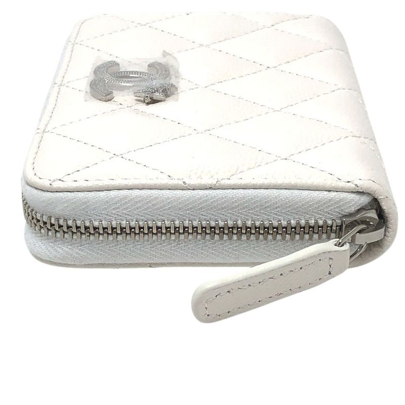 Chanel Star Coco Mark Ap3728 Caviar Skin White