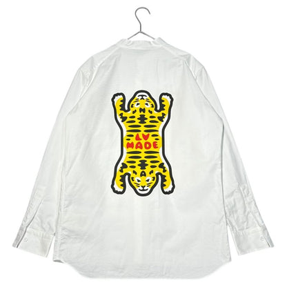 Louis Vuitton × Nigo 22ss Printed Tiger Mandarin Collar Long Sleeve Shirt