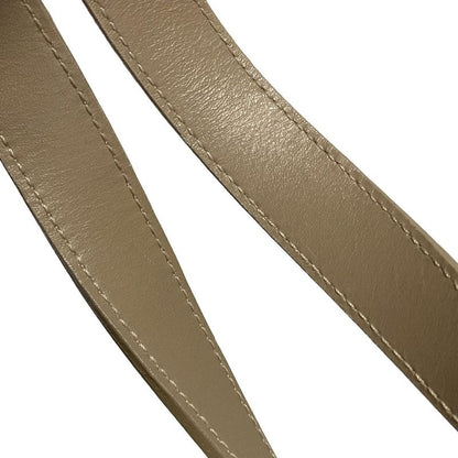 Chanel New Travel Line Boston Bag Beige And Ivory Main Item No Lock Leather