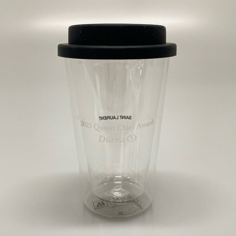 Saint Laurent Paris Like Tableware - Clear And Black Coffee Mug