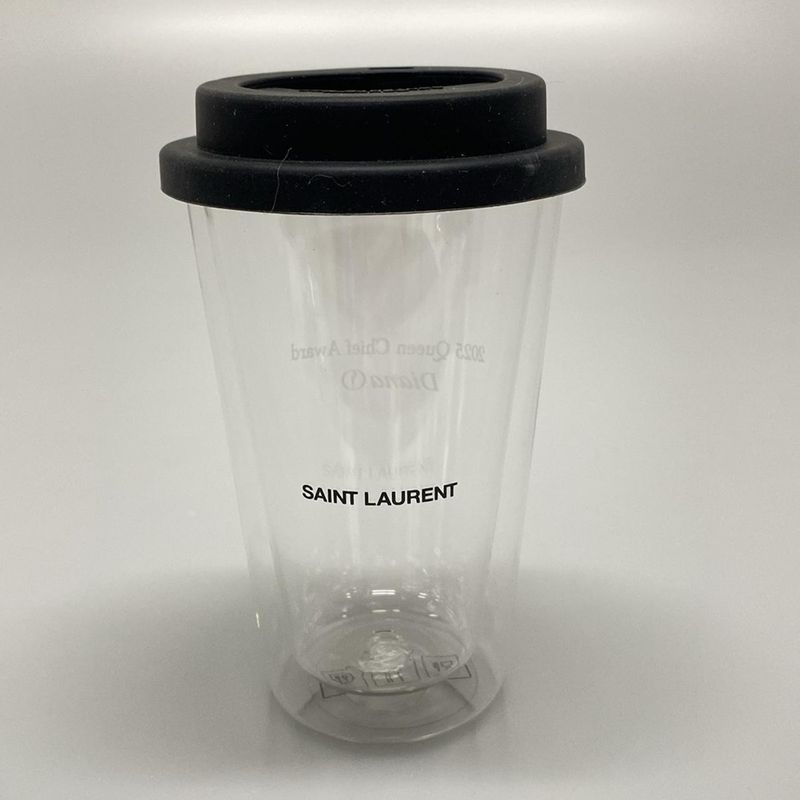 Saint Laurent Paris Like Tableware - Clear And Black Coffee Mug