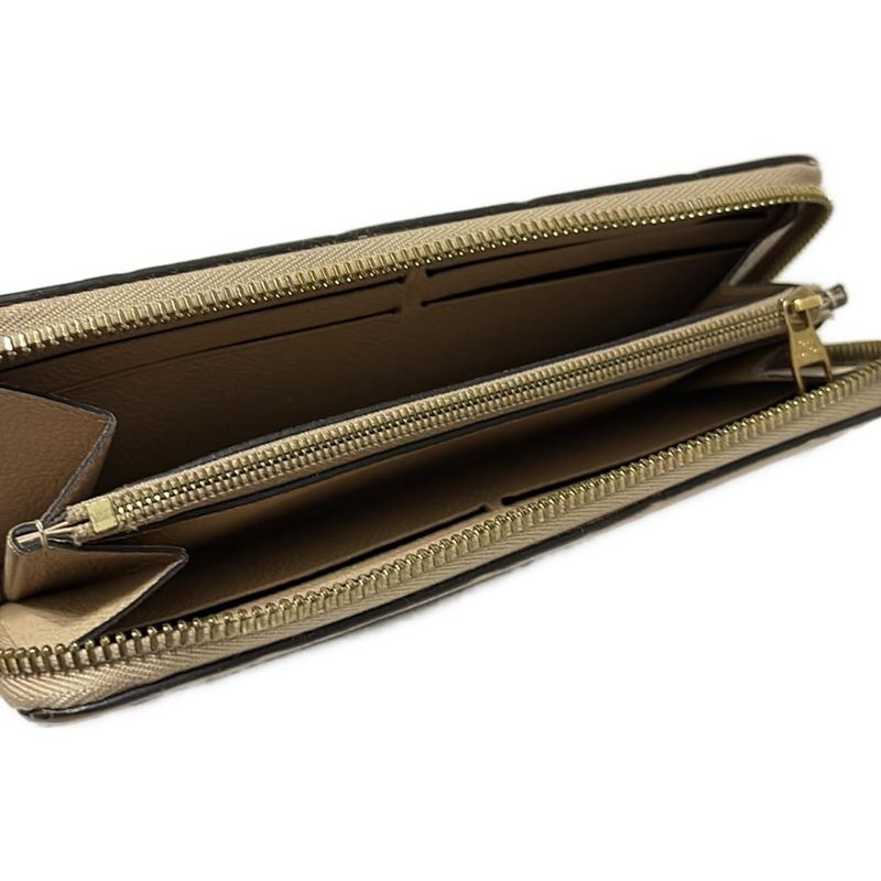 Louis Vuitton Monogram Long Wallet Empreinte Portefeuille Cles Mans M60173 Dune