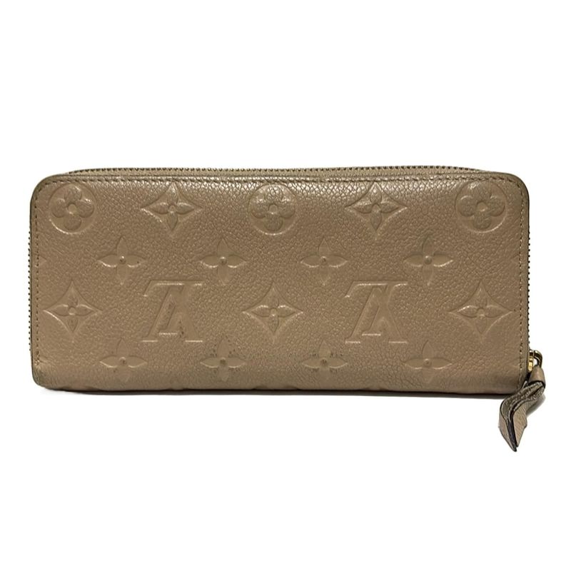 Louis Vuitton Monogram Long Wallet Empreinte Portefeuille Cles Mans M60173 Dune