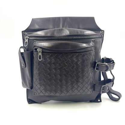 Bottega Veneta Intrecciato Leather Brown Body Bag 121604v46512040