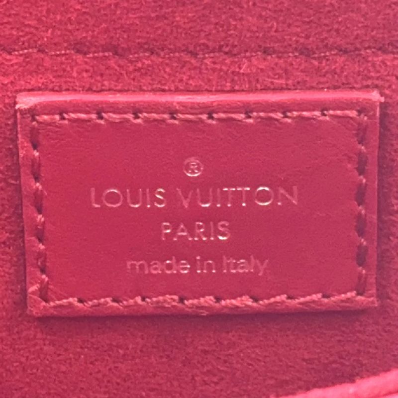 Louis Vuitton New Wave Chain Bag PM Leather Red Shoulder Bag Silver M51930