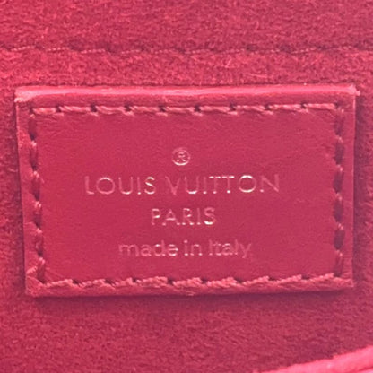 Louis Vuitton New Wave Chain Bag PM Leather Red Shoulder Bag Silver M51930