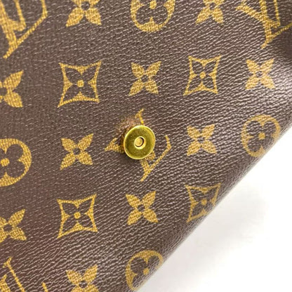 Louis Vuitton Musette Tango Short Strap Monogram Leather × PVC Brown Shoulder