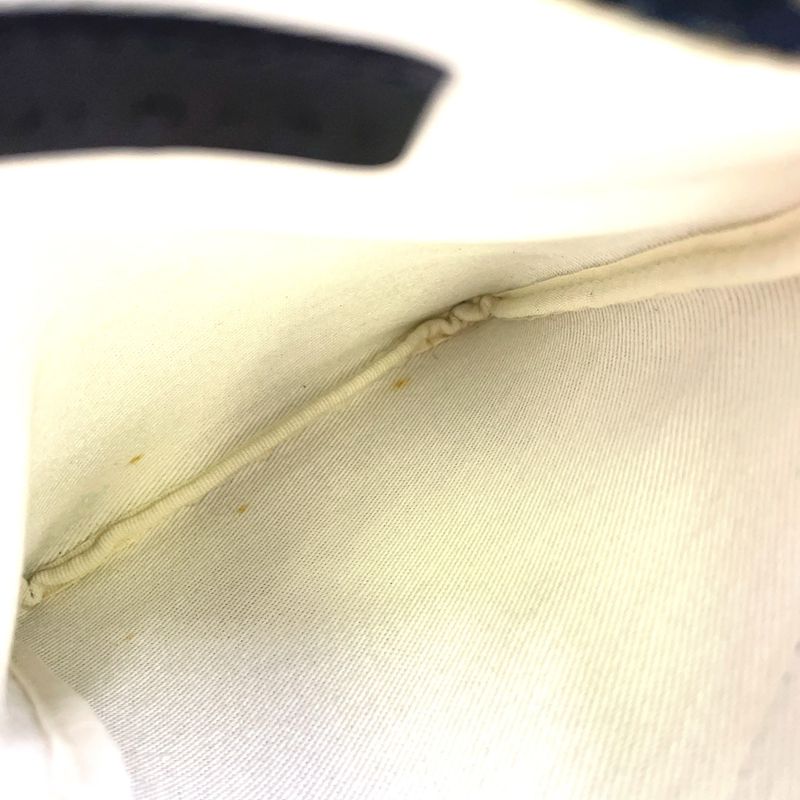 Bvlgari Logomania Leather And Canvas Black Shoulder Bag