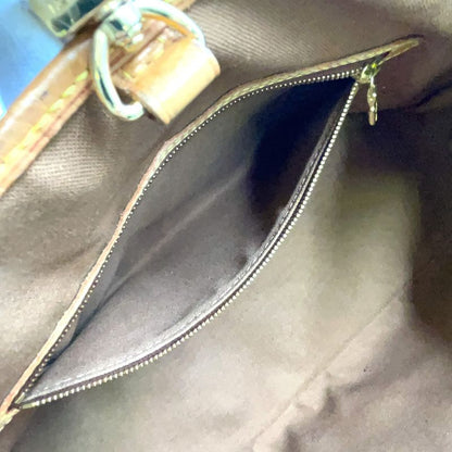 Louis Vuitton Batignolles Orizontal Monogram Leather × PVC Brown Shoulder Bag