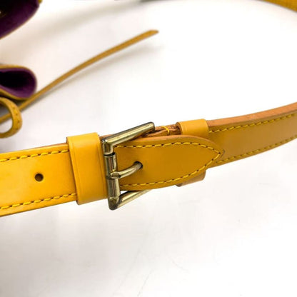 Louis Vuitton Petite Noe Epi Tassili Yellow Leather Yellow Shoulder Bag Gold