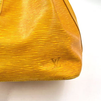 Louis Vuitton Petite Noe Epi Tassili Yellow Leather Yellow Shoulder Bag Gold